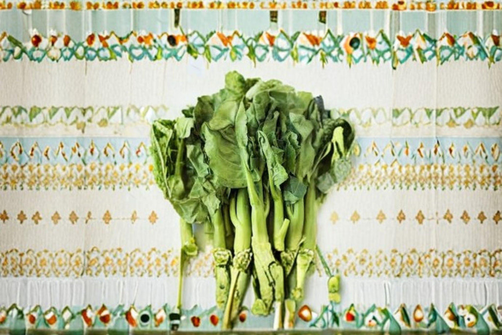 Wan Shen Kailan/Chinese Broccoli – 150 Seeds | Asian Greens | Tender Stems | Open-Pollinated Variety