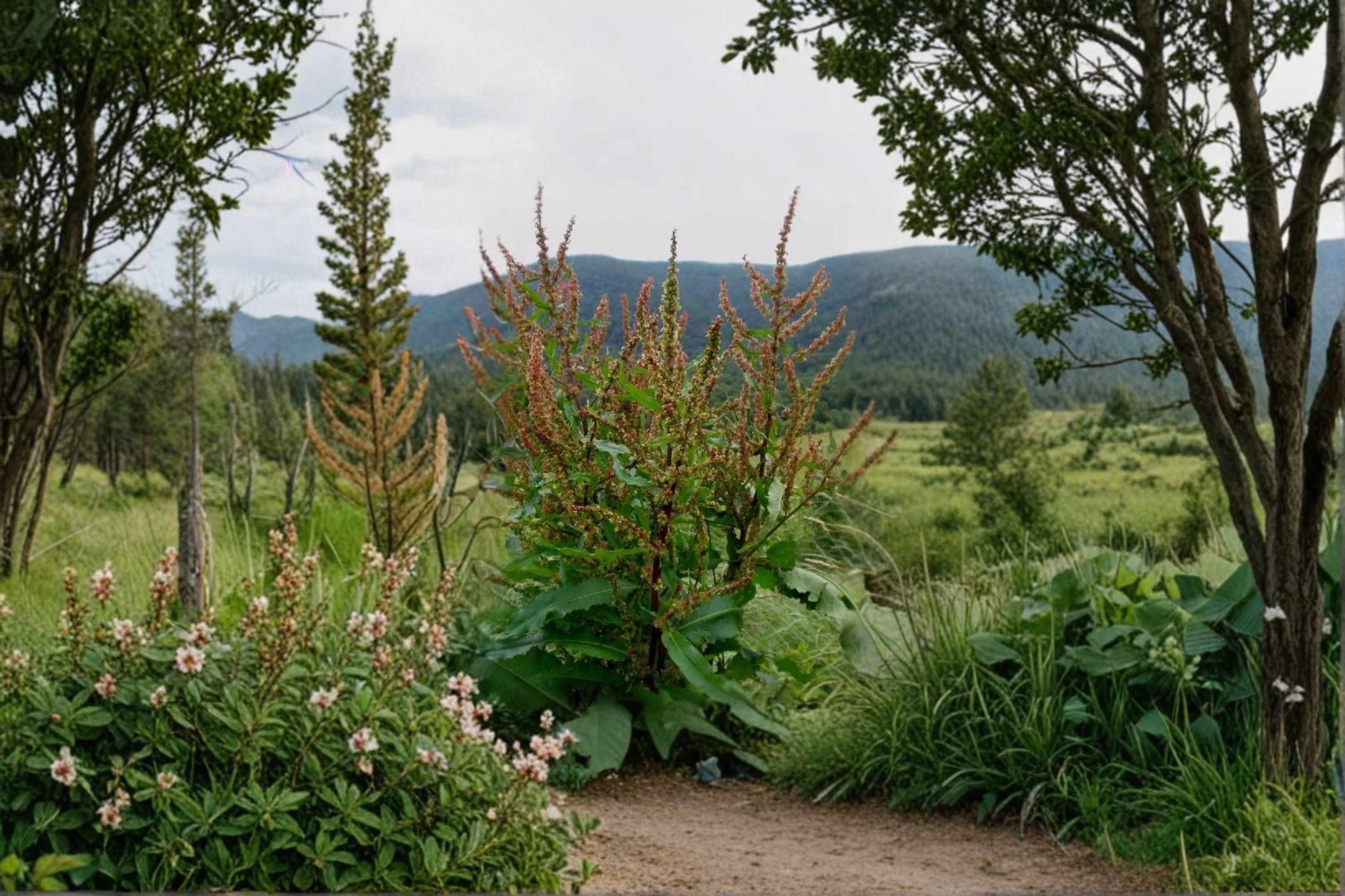 Rumex orbiculatus/Great Water Dock – 100 Seeds | Native Wetland Perennial | Large Foliage | Wildlife & Restoration Plant