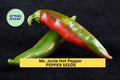 3pcs of 250mg Ms. Junie Hot Pepper Seeds – Bold Caribbean-Style Chili Seeds for Planting – Ideal for Sauces, Jerk Recipes & Grilling