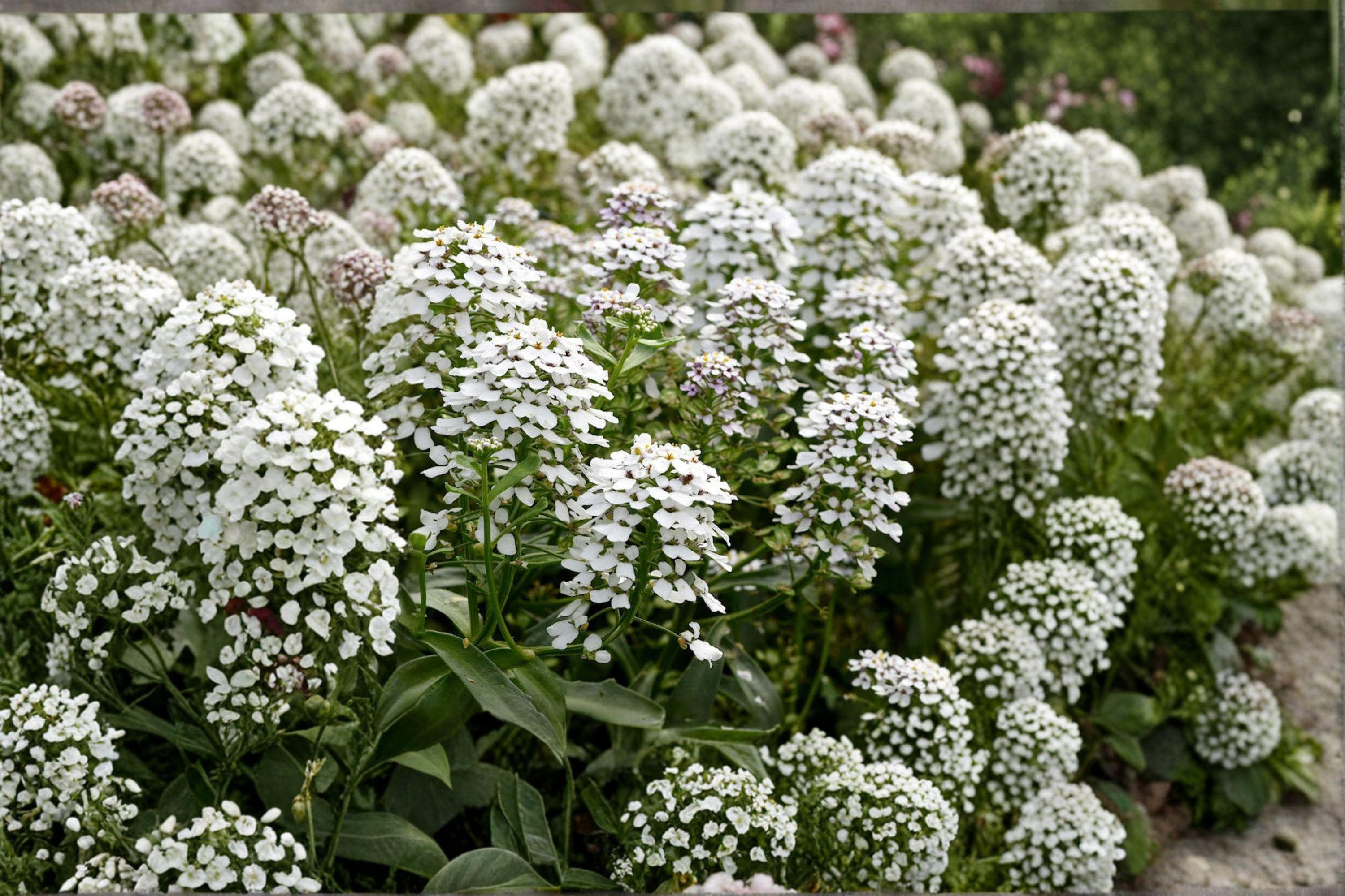 Empress Rocket Candytuft – Iberis amara Seeds | 100 Seeds | Fragrant White Flower | Classic Cottage Garden