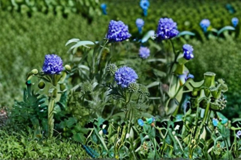 Globe Gilia – Gilia capitata, Native Annual Wildflower | Blue Flower Globes (100 Seeds)