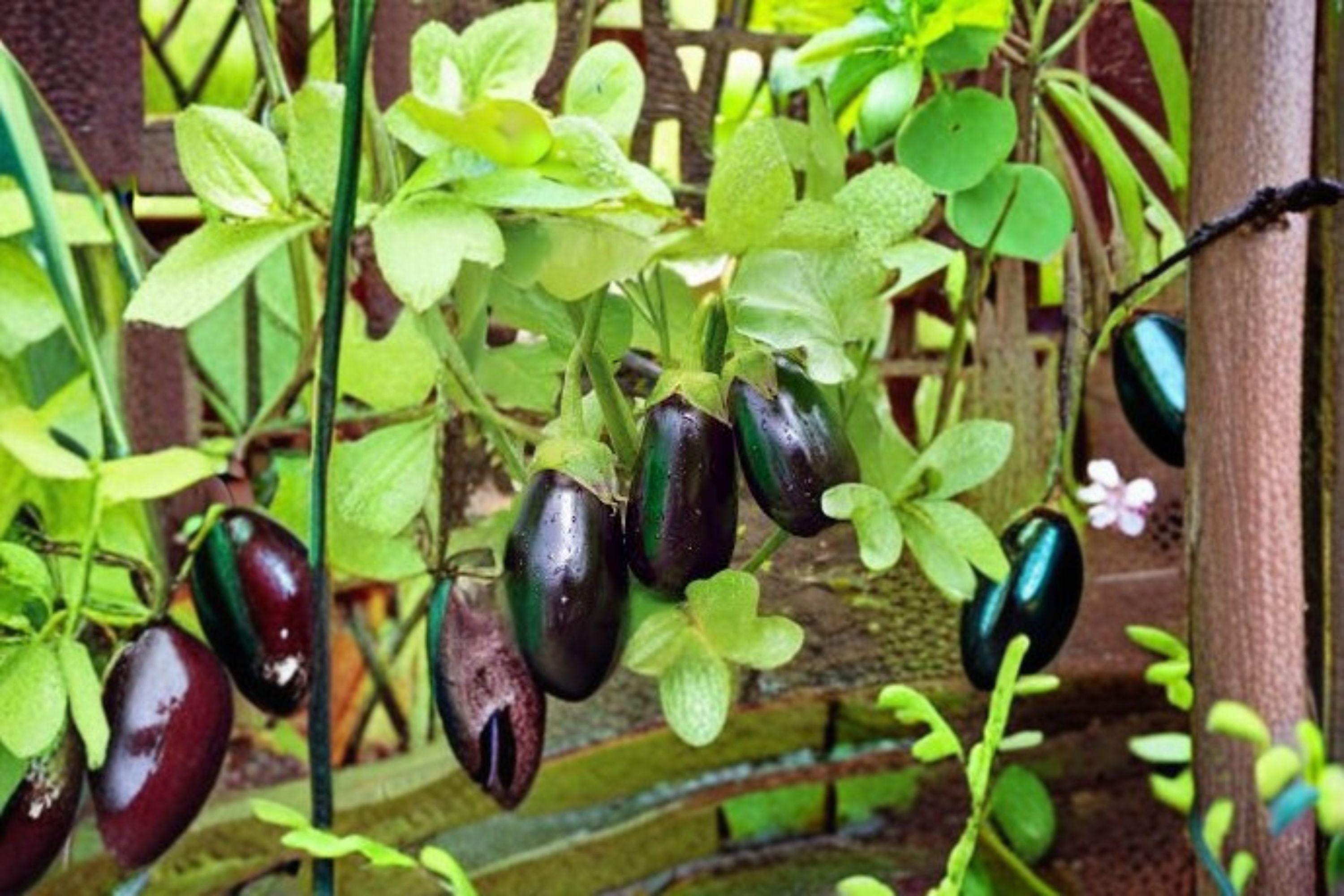 Eggplant – Black Beauty 50 Seeds | Classic Heirloom Eggplant | Large Glossy Fruits | Rich Flavor
