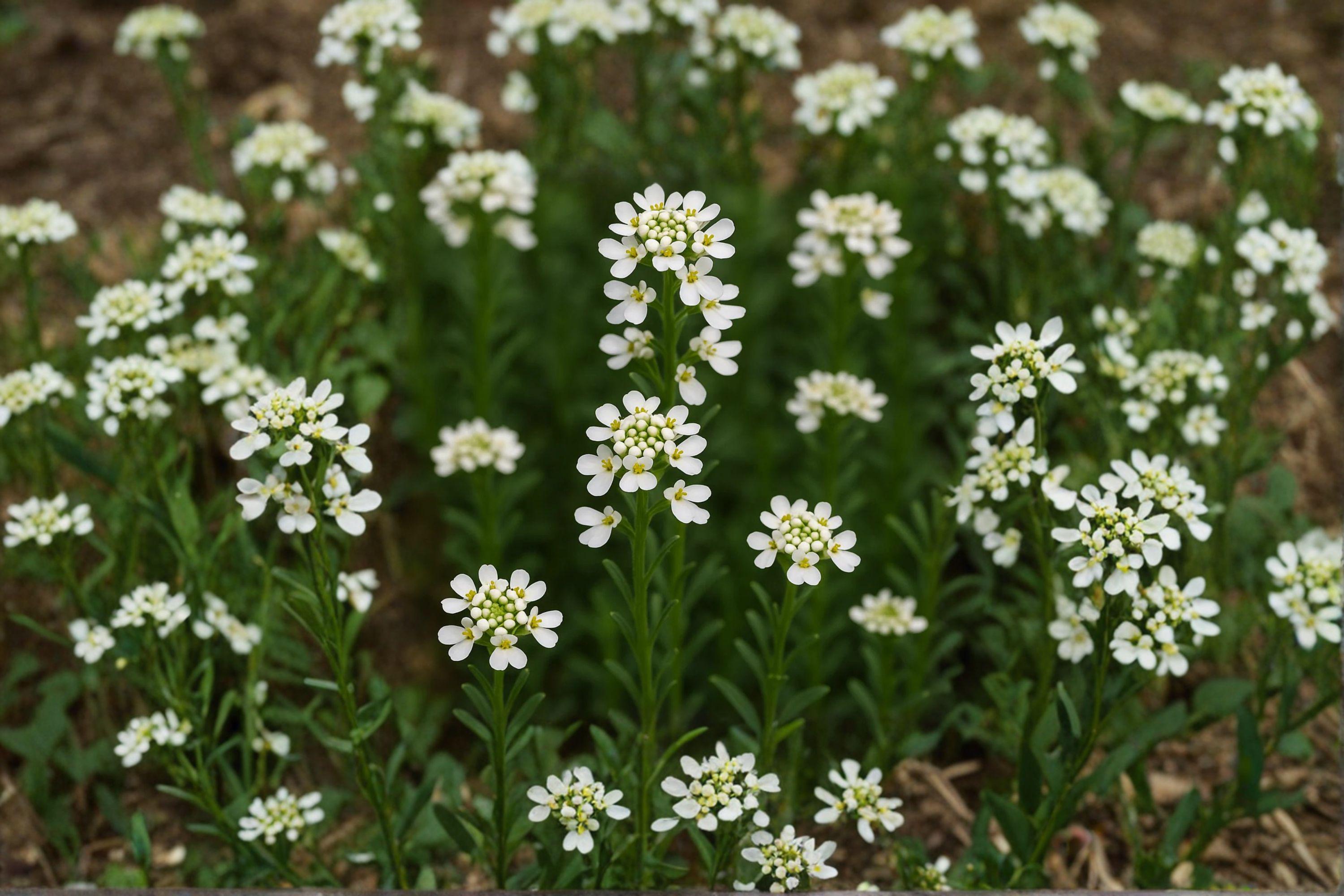 Empress Rocket Candytuft – Iberis amara Seeds | 100 Seeds | Fragrant White Flower | Classic Cottage Garden