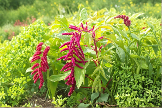 Love Lies Bleeding – Amaranthus caudatus Seeds | 100 Seeds | Dramatic Hanging Red Flowers