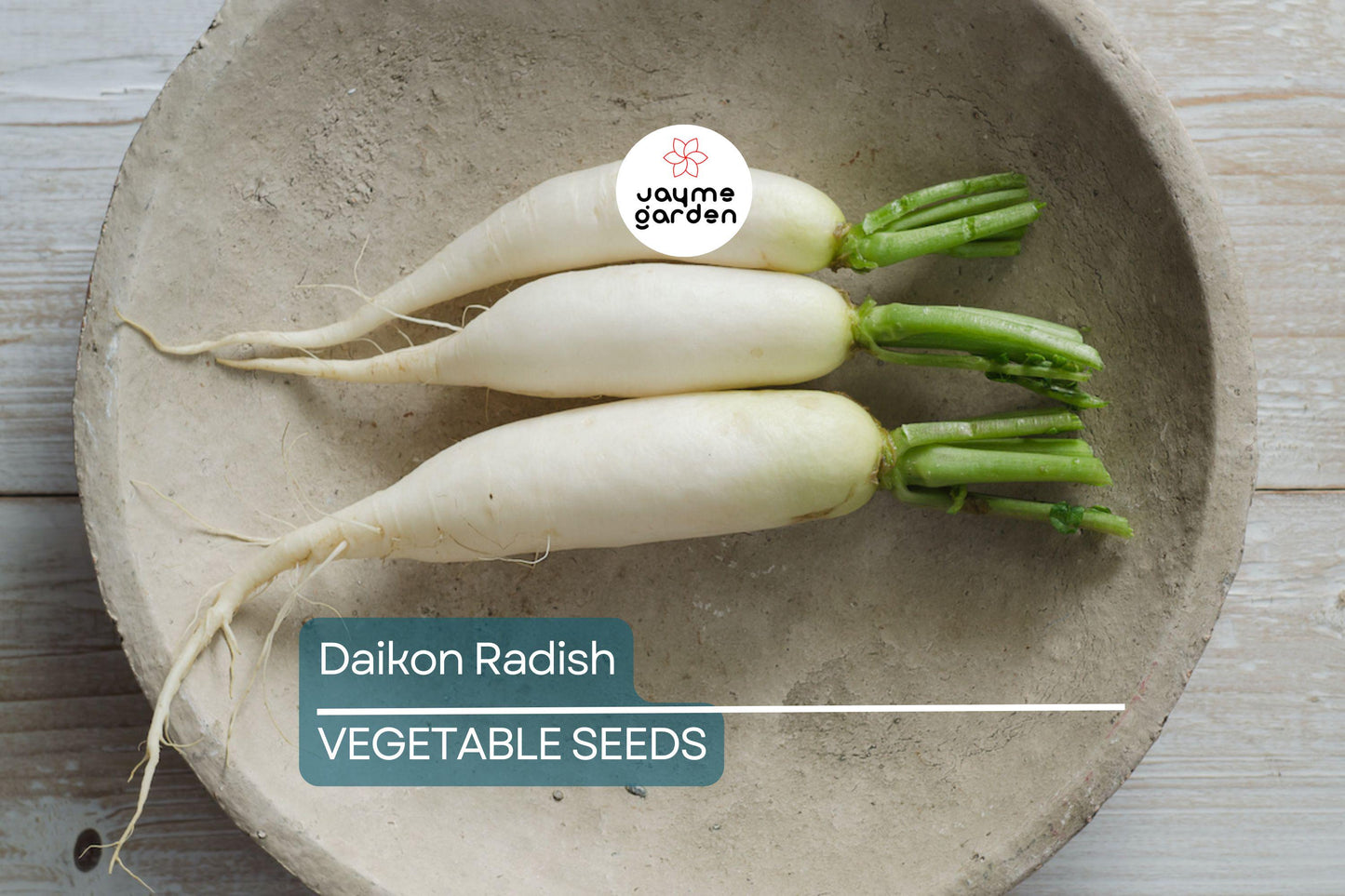 300+ Daikon Radish Seeds - Heirloom, NON-GMO, Fast-Growing, Mild Flavor, USA Seller!