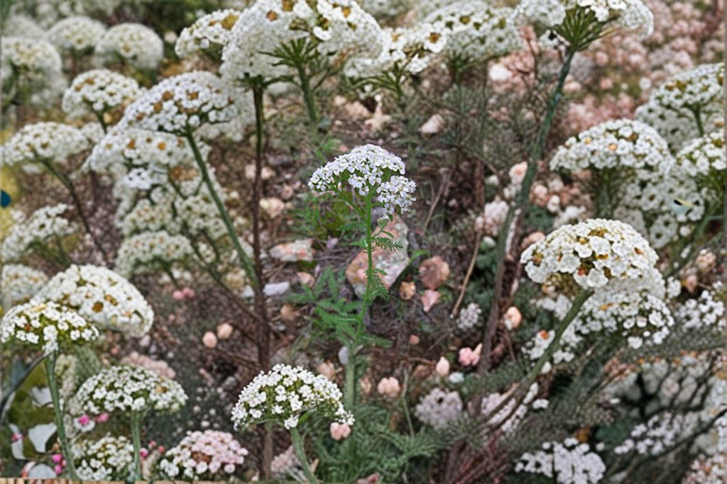 Achillea millefolium occidentalis/Western Yarrow – 500 Seeds | Native Perennial Wildflower | Drought-Tolerant | Pollinator & Medicinal Plant