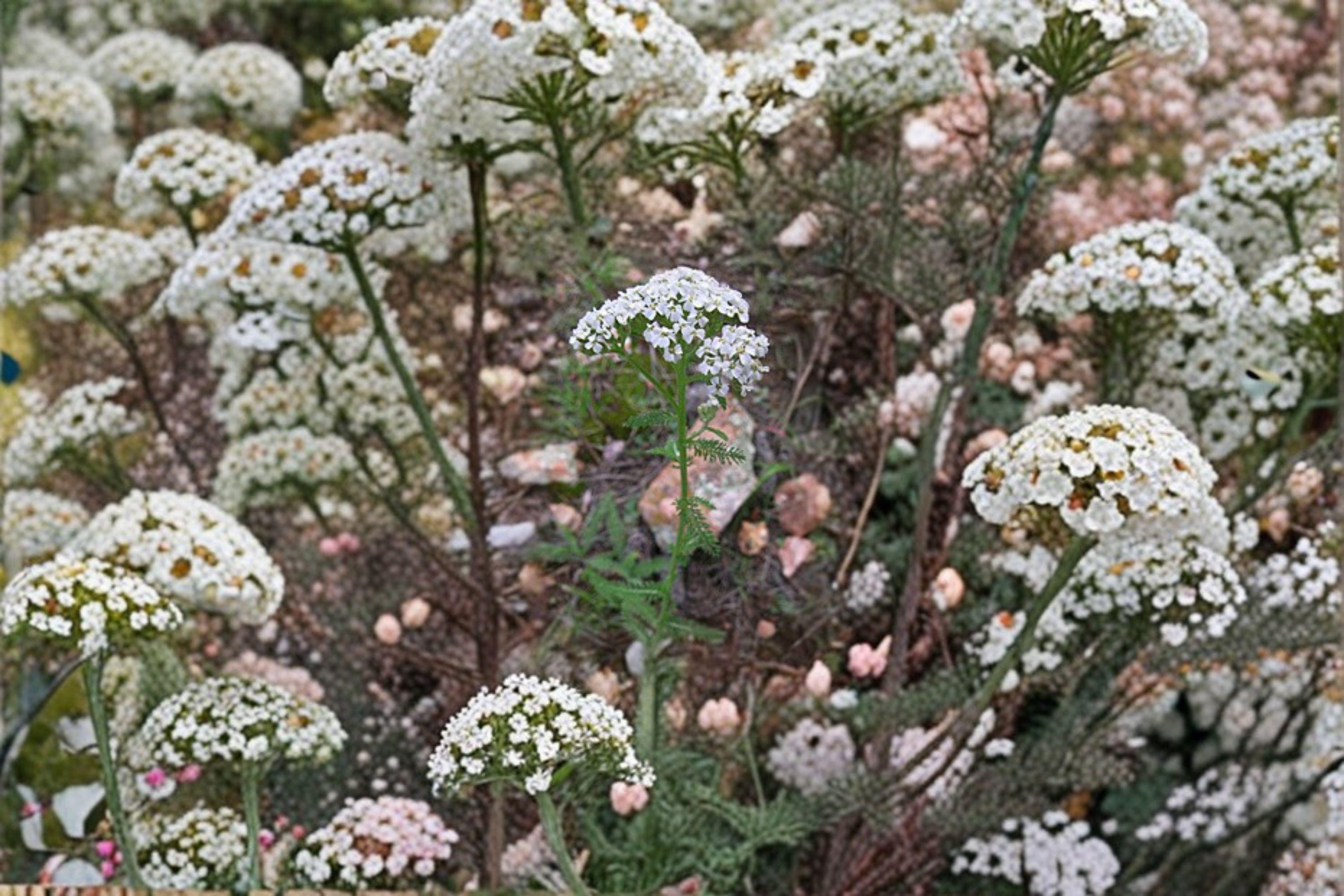 Achillea millefolium occidentalis/Western Yarrow – 500 Seeds | Native Perennial Wildflower | Drought-Tolerant | Pollinator & Medicinal Plant