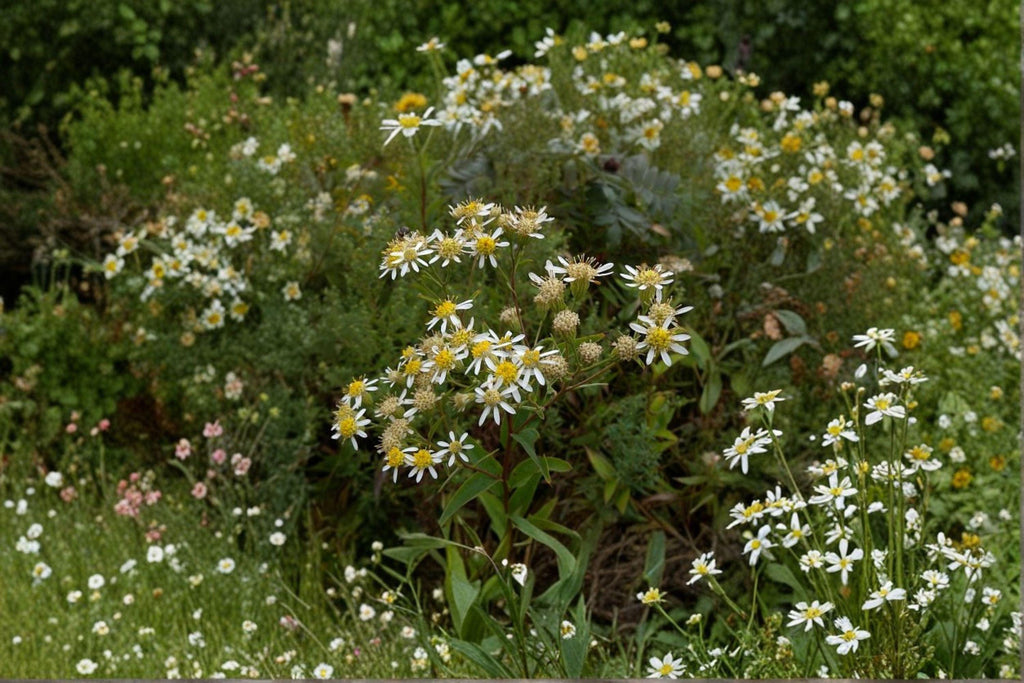 Doellingeria umbellata – Flat-topped Aster | 100 Seeds | Native White Aster Wildflower | Pollinator Garden Plant