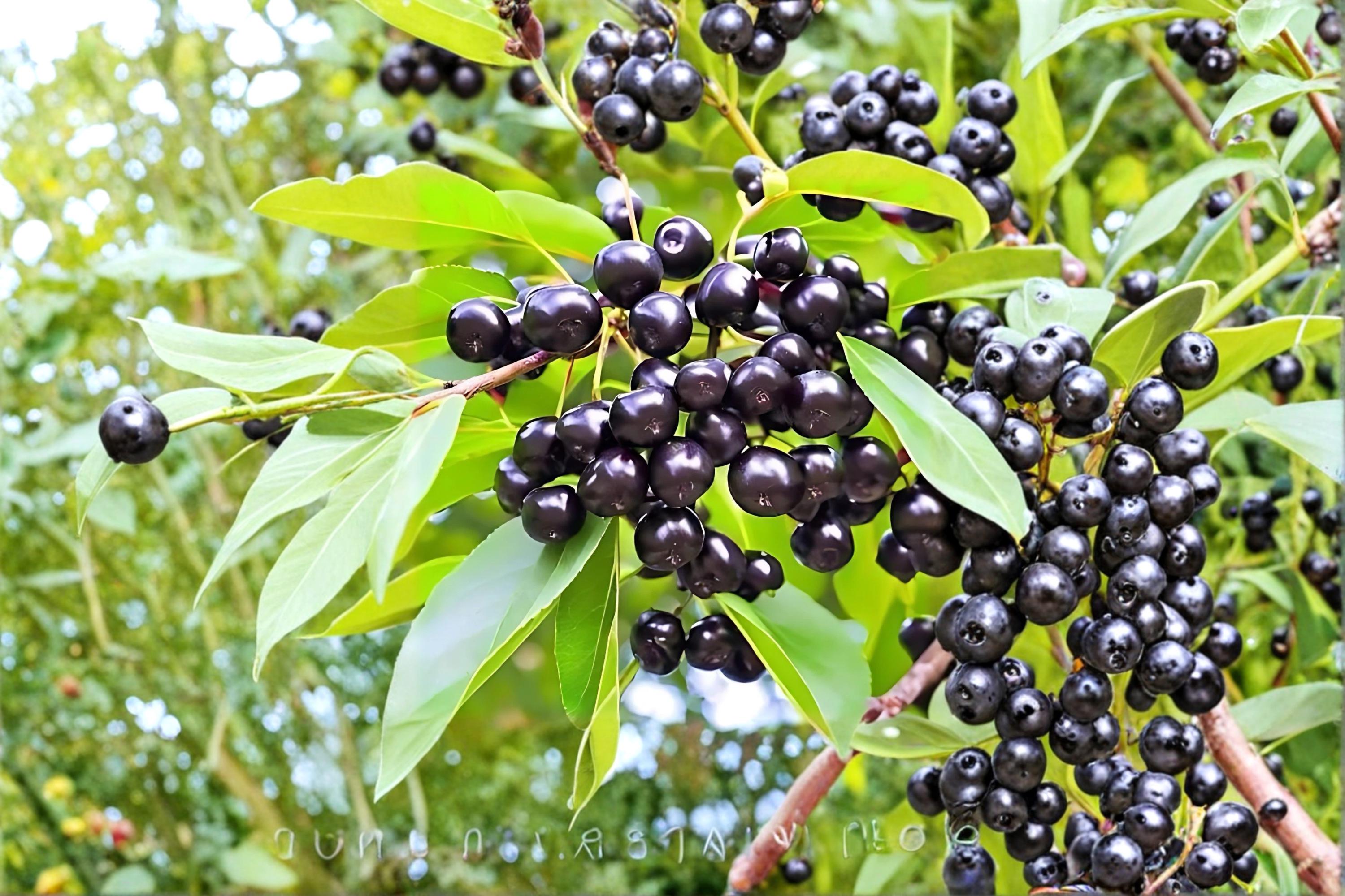 Wild Black Cherry 2 Live Trees 2 ft Tall (Prunus serotina) Native Cherry Tree