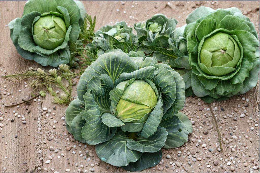 Cabbage – Copenhagen Market 250 Seeds | Heirloom Green Cabbage | Early & Cold-Hardy | Sweet, Dense Heads