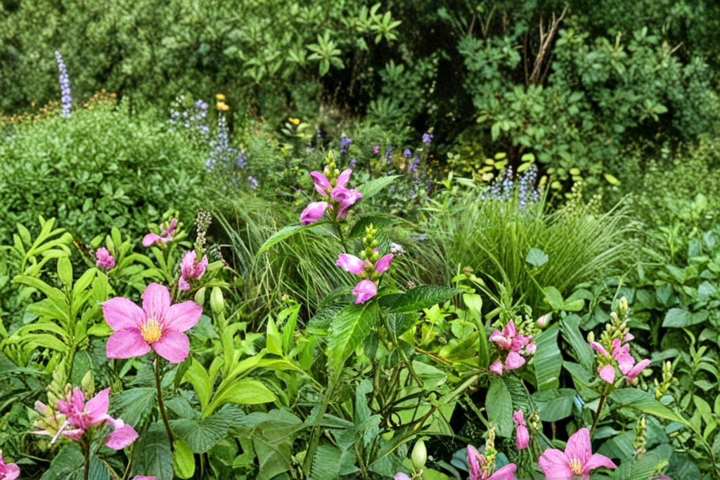 Red Turtlehead – Chelone obliqua | 50 Seeds | Rose Pink Native Flower | Shade & Moist Garden Plant