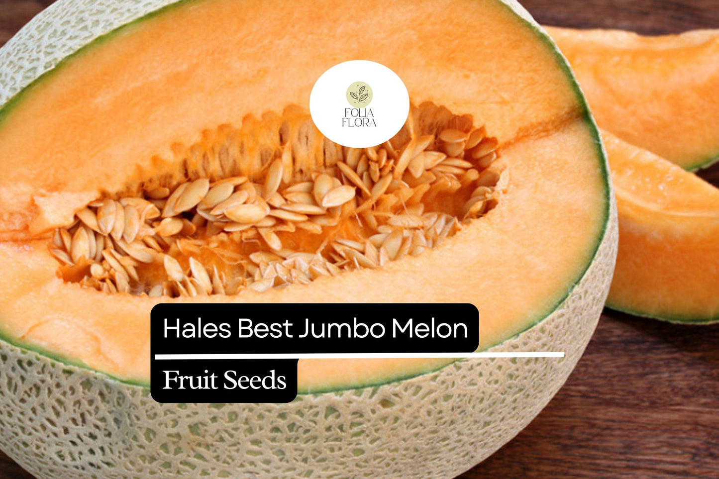 20 Seeds Hales Best Jumbo Cantaloupe, Cucumis Melo, Sweet & Juicy Melon