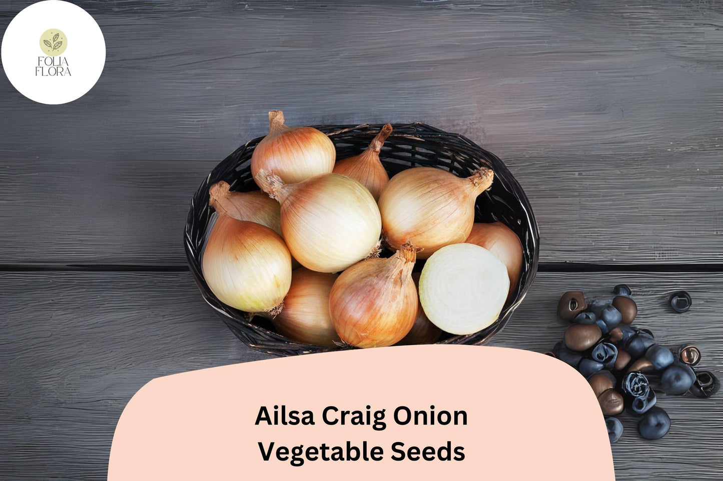 500+ Ailsa Craig Onion Seeds | Giant Sweet Heirloom Onion | Garden Planting | Allium cepa Seeds