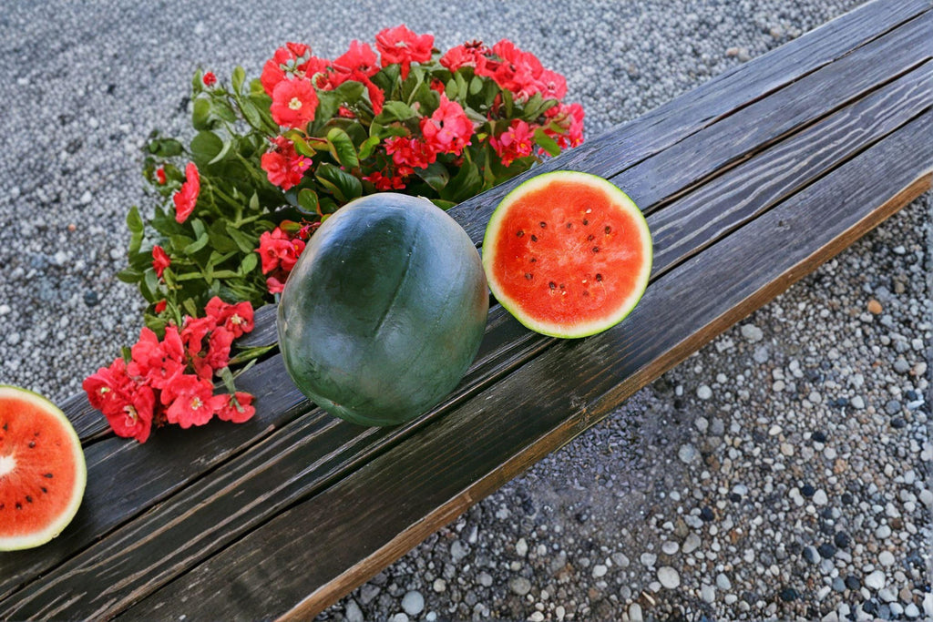 Sugar Baby Watermelon – Vegetable 10 Seeds | Compact Heirloom Watermelon | Sweet Red Flesh | Perfect for Small Gardens