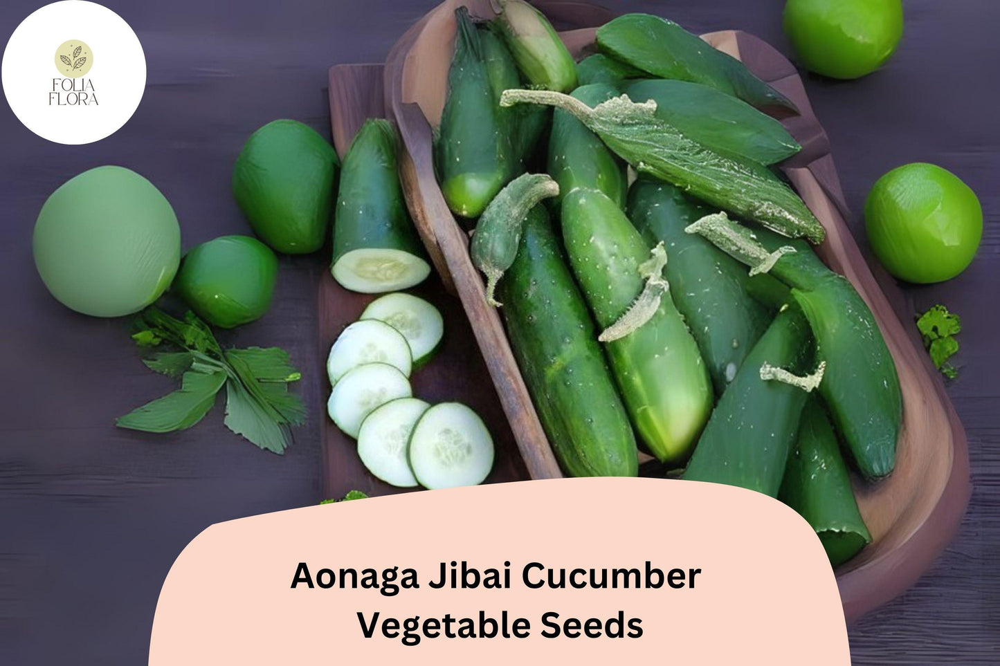 25+ Aonaga Jibai Cucumber Seeds | Japanese Heirloom | Crisp Long Green Cucumbers | Garden Planting Seeds