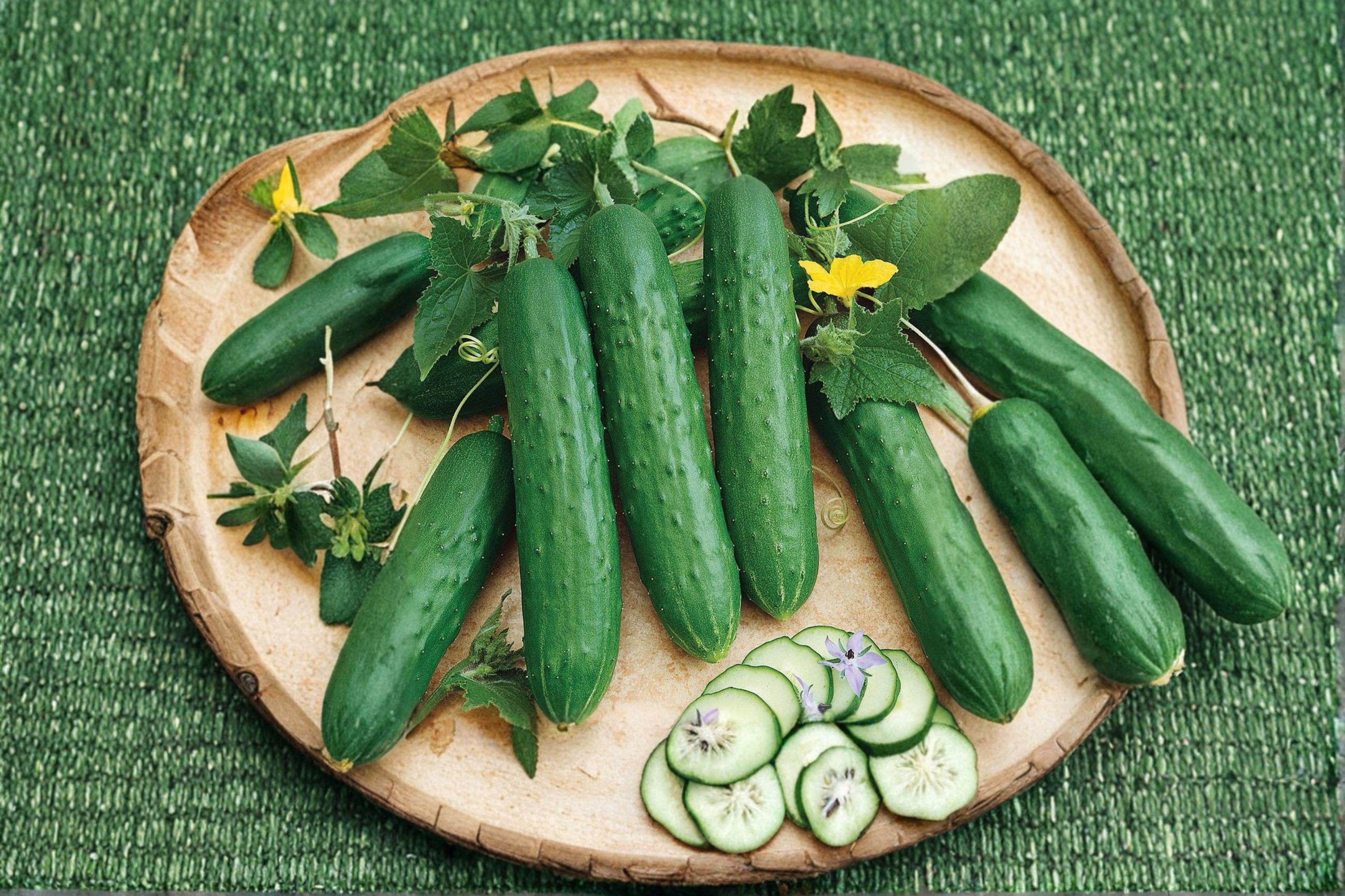Cucumber – Spacemaster 80 35 Seeds | Compact Bush Cucumber | Perfect for Containers | Early & Productive