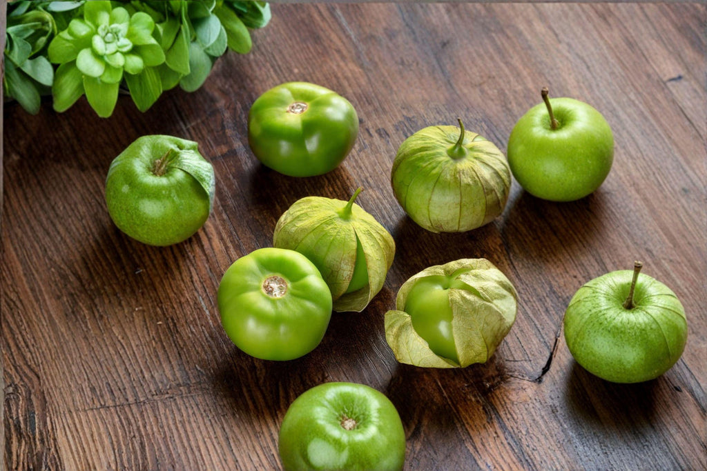 Tomatillo – Verde 30 Seeds | Classic Green Tomatillo | Tangy Flavor | Essential for Salsa Verde