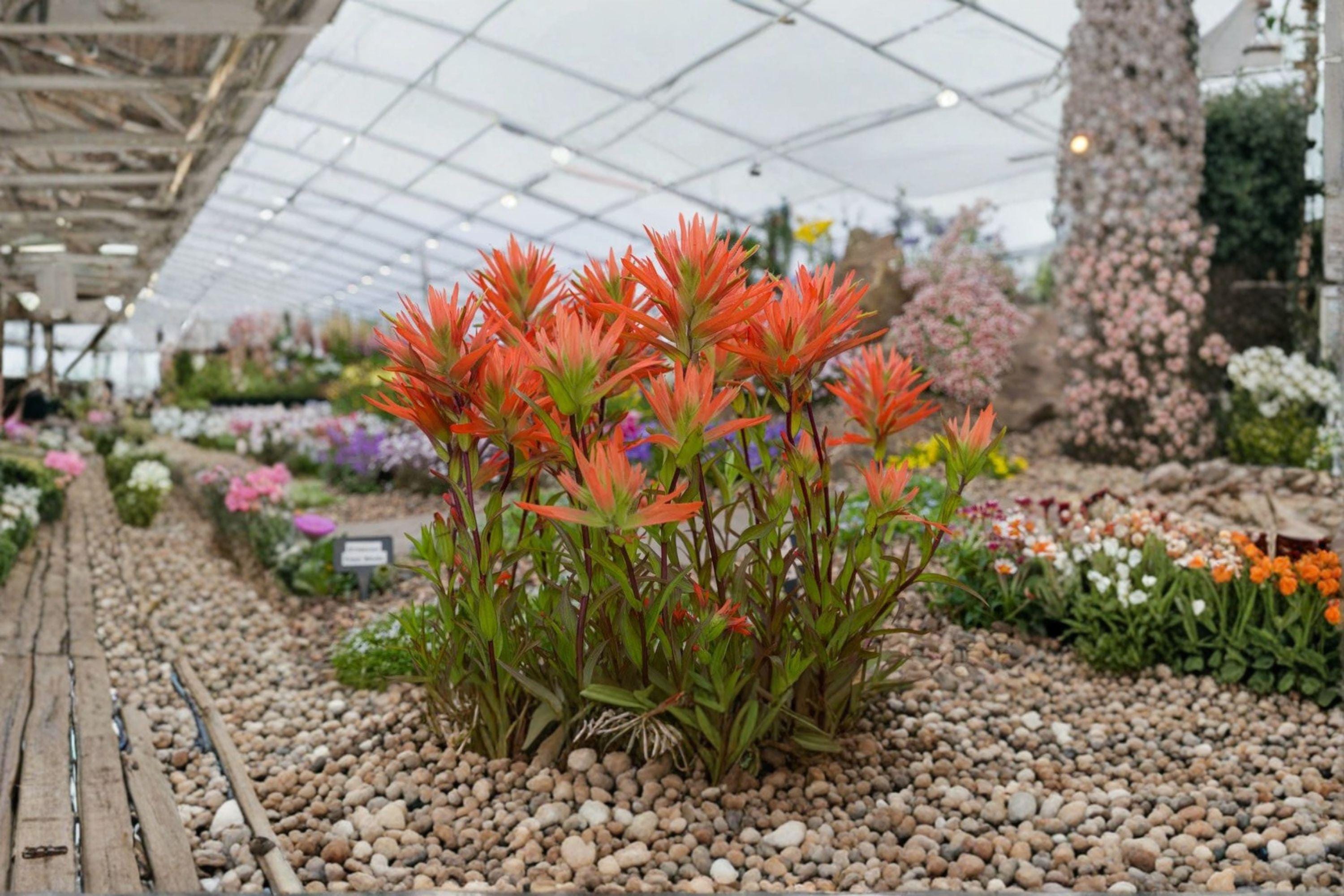 Castilleja Miniata Giant Red Indian Paintbrush Seeds – 300 Native Mountain Wildflower Seeds