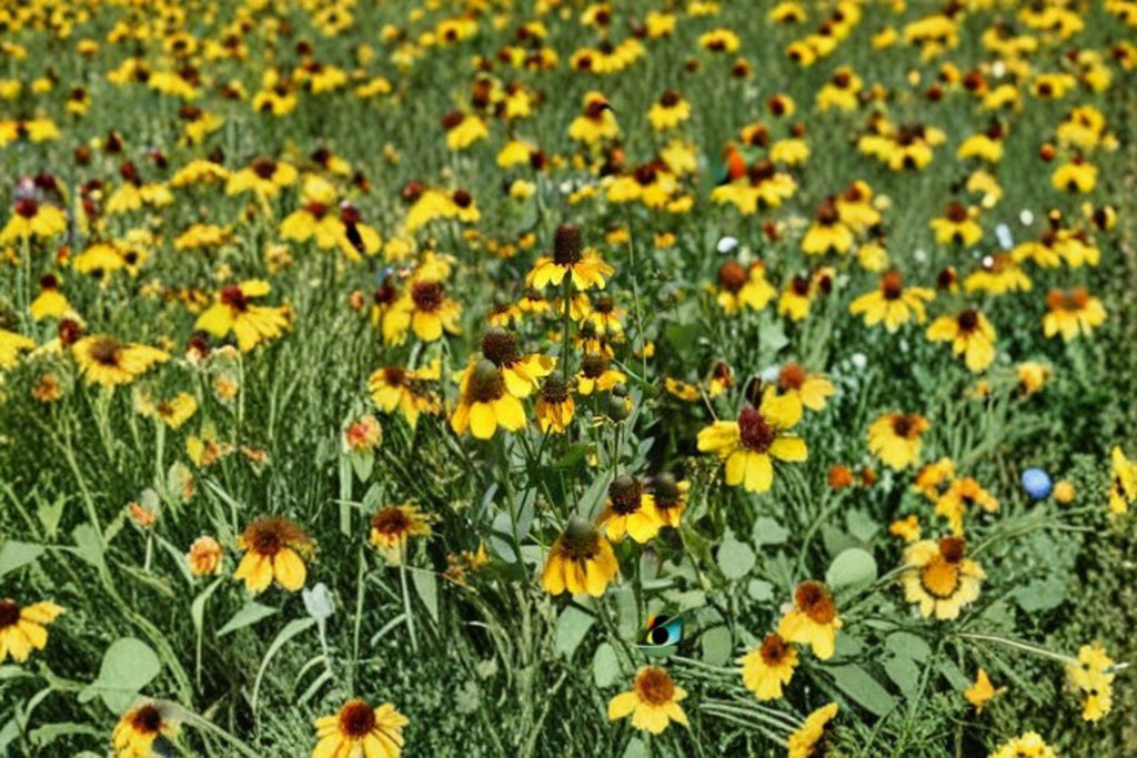 Clasping Coneflower 200 Seeds | Native Prairie Wildflower | Long-Blooming Yellow & Red Flowers | Pollinator Favorite