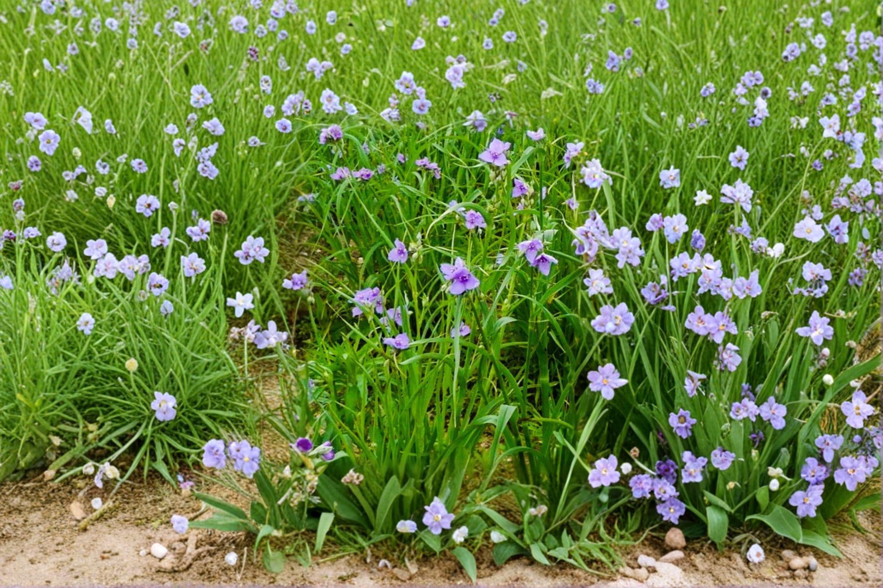 Tradescantia Bracteata Prairie Spiderwort Seeds – 150 Native Prairie Perennial | Blue Flowers | Pollinator-Friendly