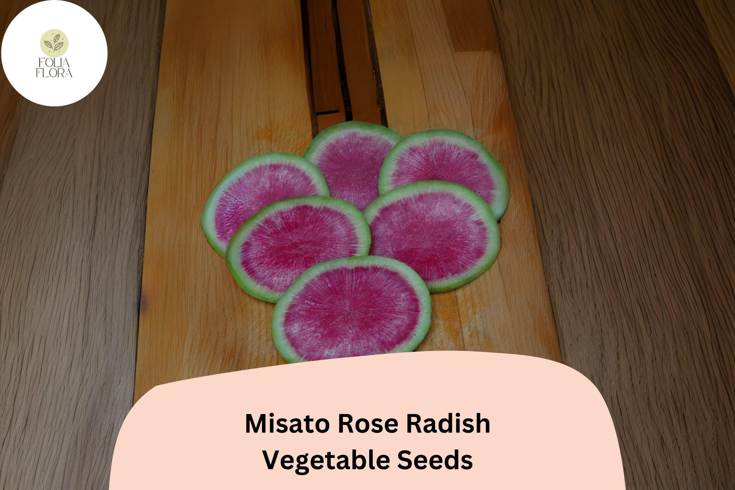 500+ Misato Rose Radish Seeds – Heirloom Garden Radish, Fast-Growing Edible Roots