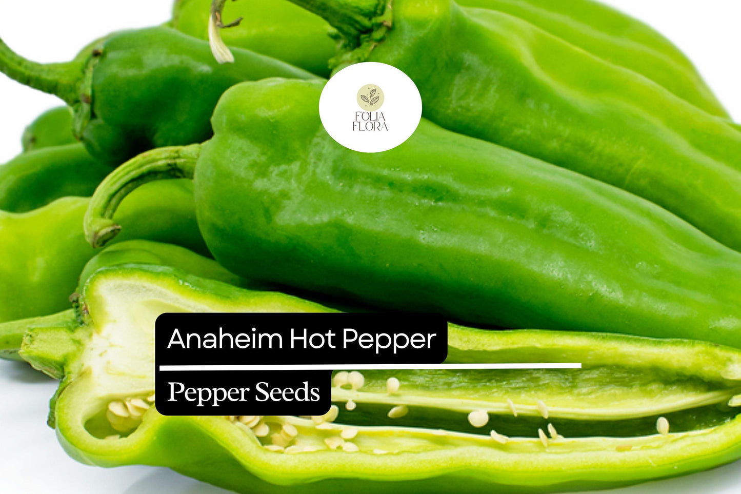 25 Anaheim Pepper Seeds – Capsicum annuum – Mild & Flavorful, High-Yielding, Great for Roasting