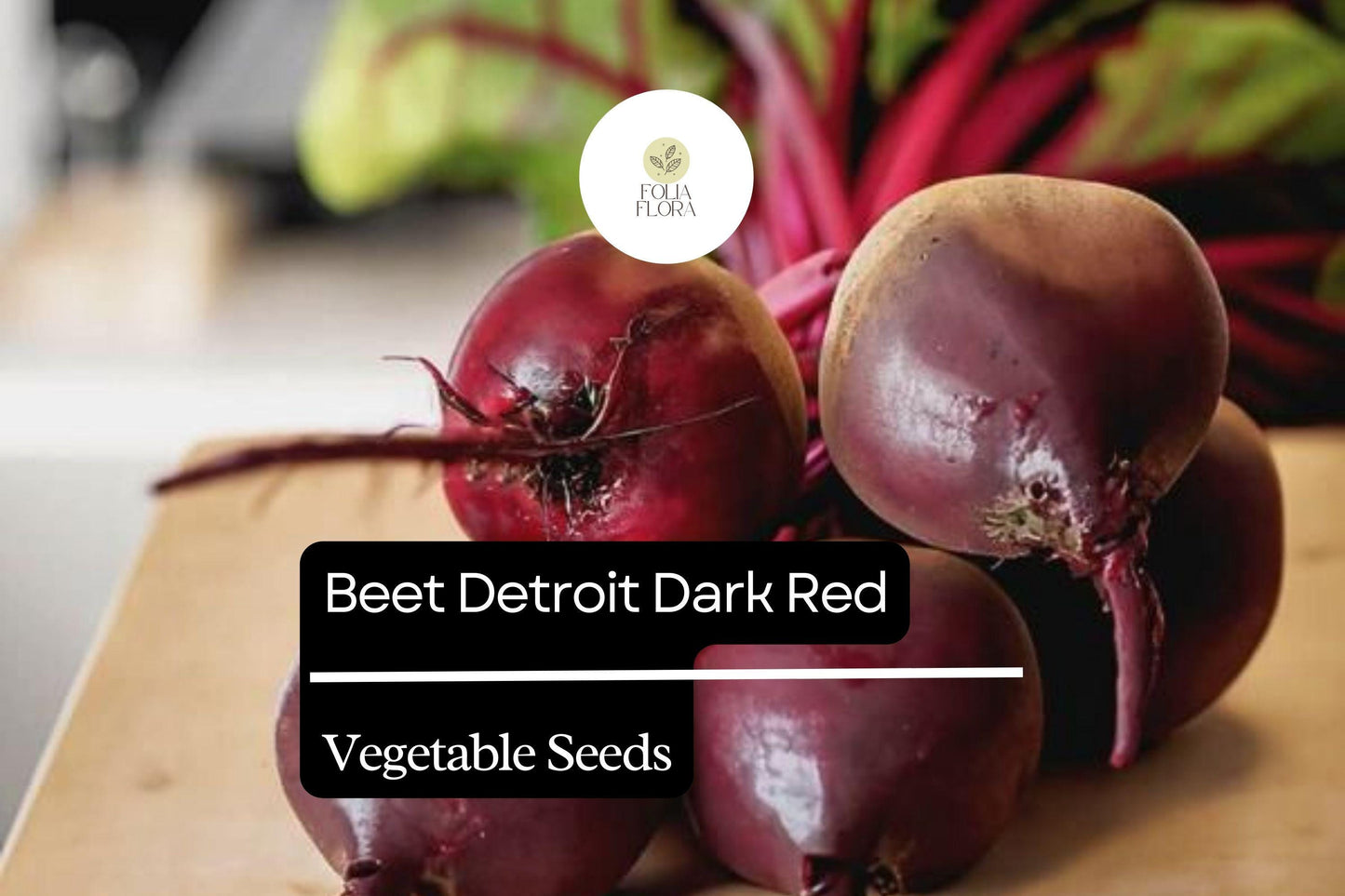 1g Beet Detroit Dark Red Seeds Beta vulgaris | Heirloom Sweet Beets for Planting | Juicy Roots & Tender Greens