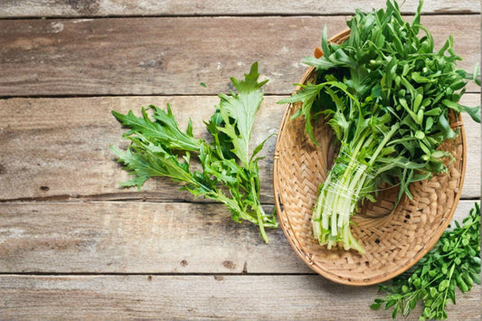 Mizuna – Early 300 Seeds | Japanese Mustard Green | Mild & Feathery Leaves | Fast-Growing