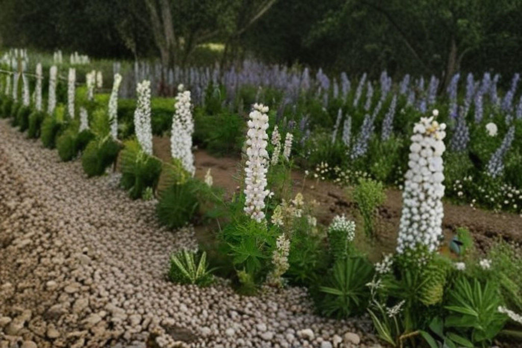 Lupine ‘Russell White’ 20 Seeds | Elegant White Flower Spikes | Hardy Perennial | Pollinator Friendly
