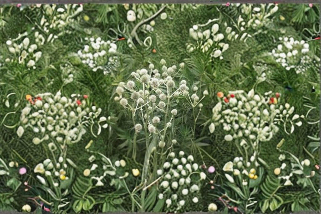 Eryngium yuccifolium – Rattlesnake Master 250 Seeds | Native Prairie Perennial | Unique Spiky Blooms | Pollinator Magnet