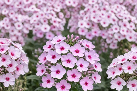 Phlox 'Bright Eyes' | Garden Phlox | Pink Flowering Perennial | Fragrant Pollinator Plant | 1 Gallon Pot or Bareroot