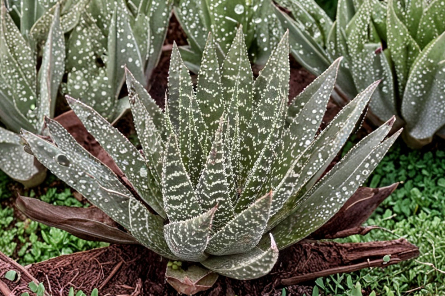 Lace Aloe Live Plant | Aristaloe aristata | Hardy Succulent Starter Plant for Indoor & Outdoor Growing
