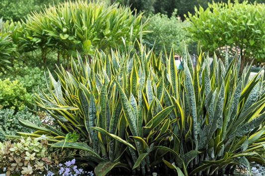 Laurentii Snake Plant Live | 30 Inch Tall Sansevieria | Dracaena trifasciata | Large Indoor Houseplant | Easy Care Plant