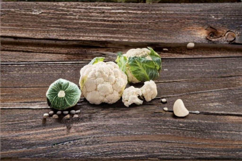 Cauliflower – Self Blanching 250 Seeds | Classic Heirloom Cauliflower | Snow-White Heads | Easy to Grow