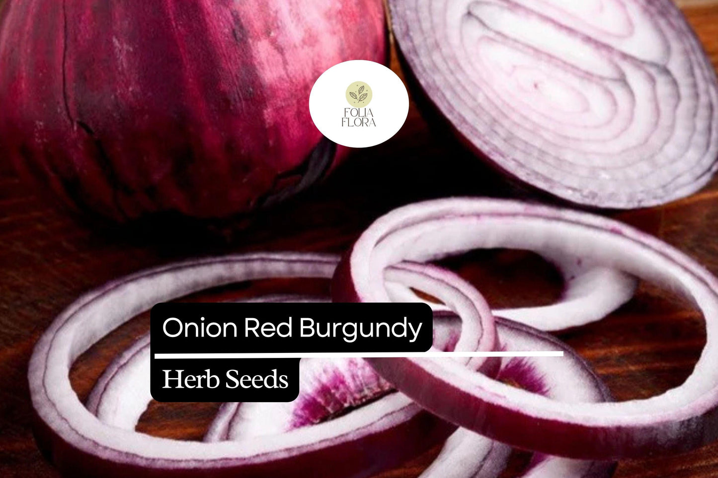 200 Red Burgundy Onion Seeds – Allium cepa – Heirloom, Mild & Sweet Flavor, High Yield, Non-GMO