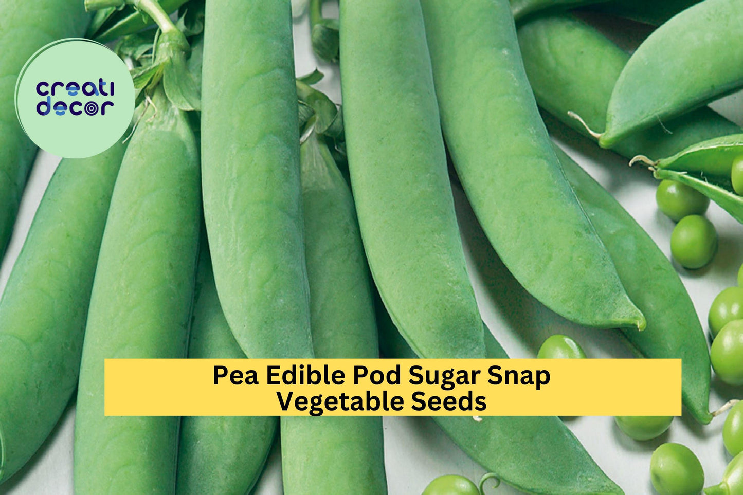 3pcs of 5g Sugar Snap Pea Seeds – Crisp Edible Pods for Snacking, Stir-Fry, and Easy Growing in Home Vegetable Gardens Seeds for Planting