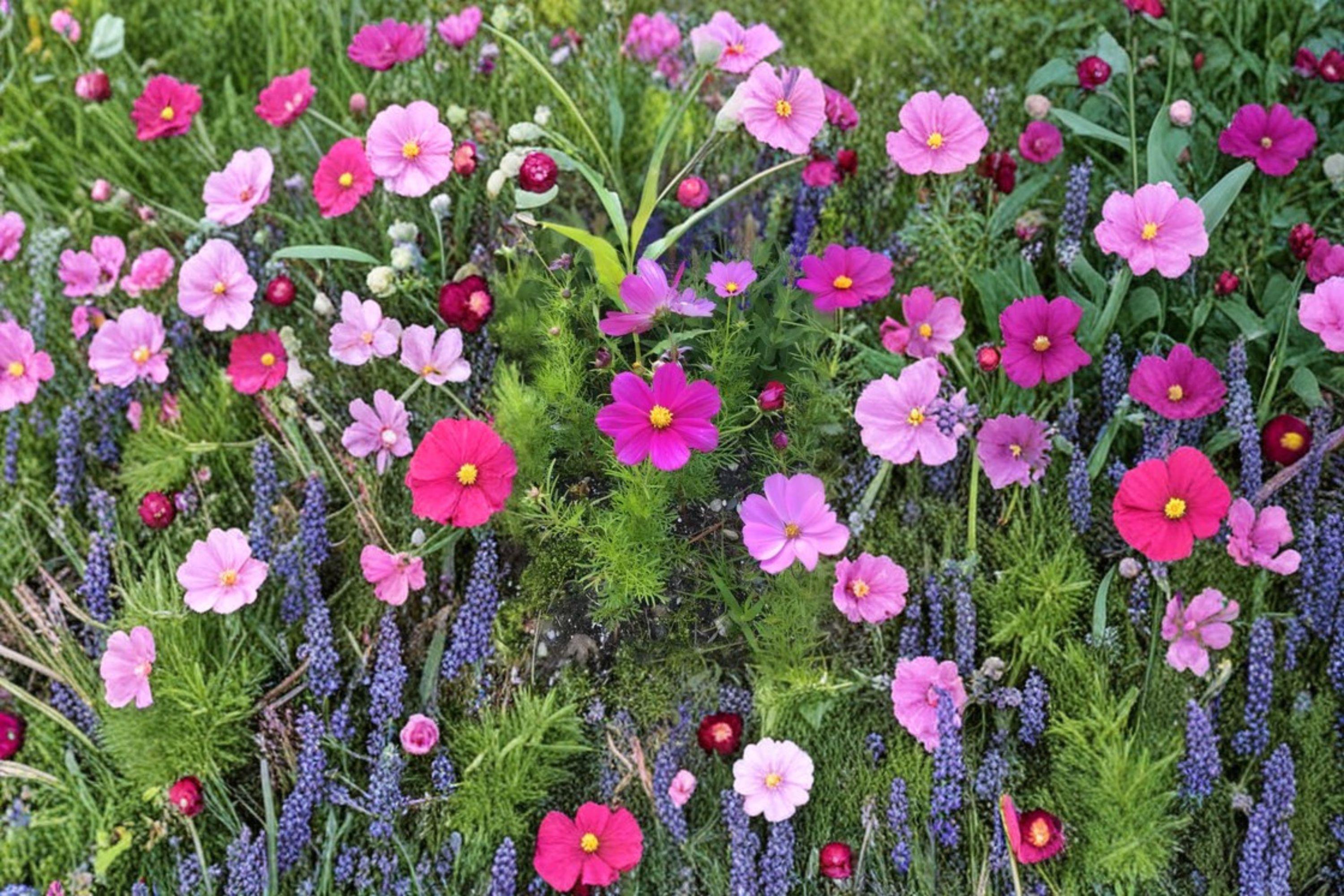 Cosmos – Dazzler 100 Seeds | Brilliant Crimson Blooms | Classic Heirloom Cosmos | Easy & Fast Growing