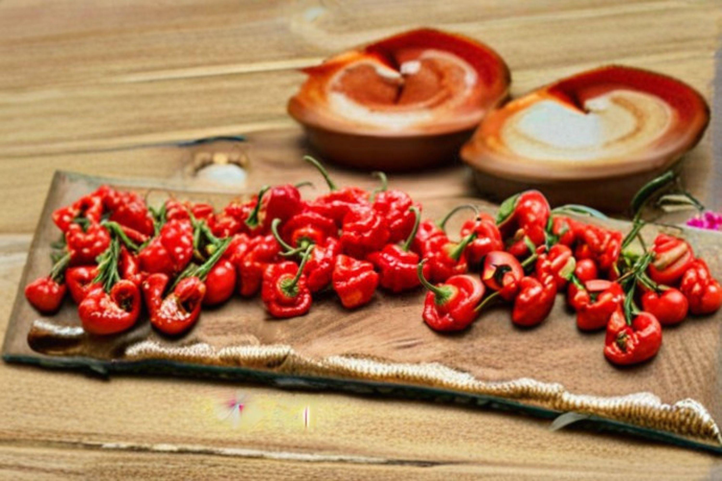 Scotch Bonnet – Red Hot Pepper 30 Seeds | Caribbean Classic | Fruity Heat | Extremely Hot Pepper