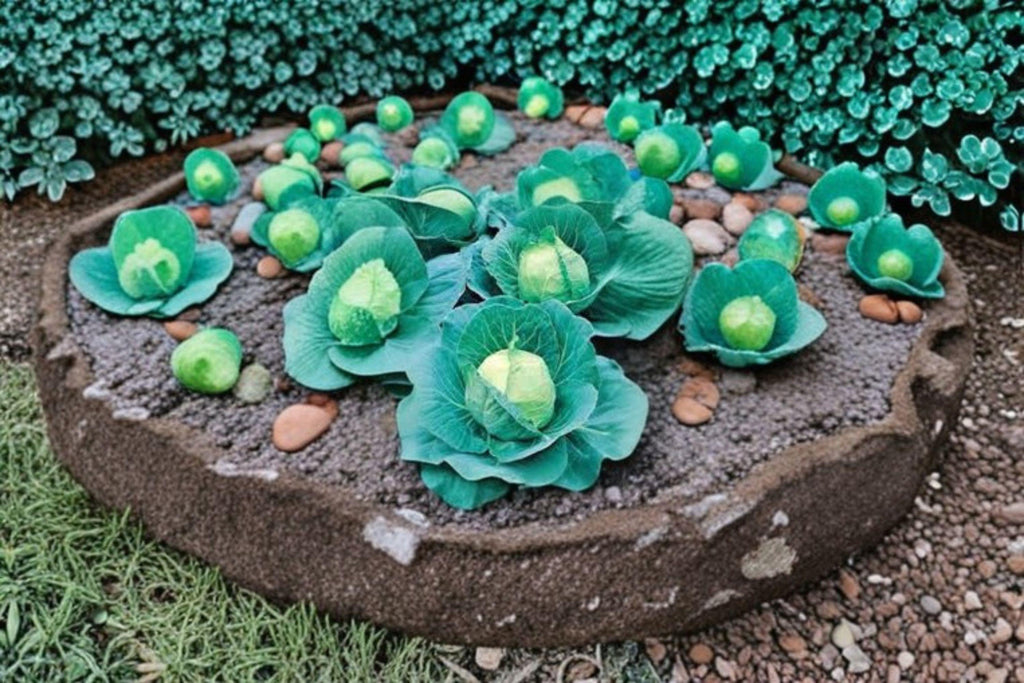 Cabbage – Golden Acre 250 Seeds | Heirloom Green Cabbage | Early & Compact | Sweet, Crisp Heads