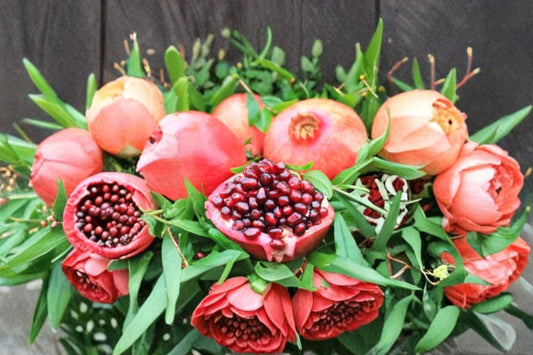 Wonderful Pomegranate Live Plant – 1 ft. Seedling – Punica granatum