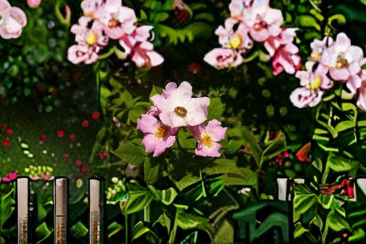 Illinois Rose Seeds Rosa setigera Pink Climbing Wild Rose Seeds Perennial Vine Garden Flower Planting 30 Seeds