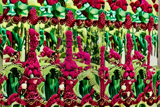 Elephant Head Amaranthus Live Plant + 4 Seeds – Ornamental Amaranth