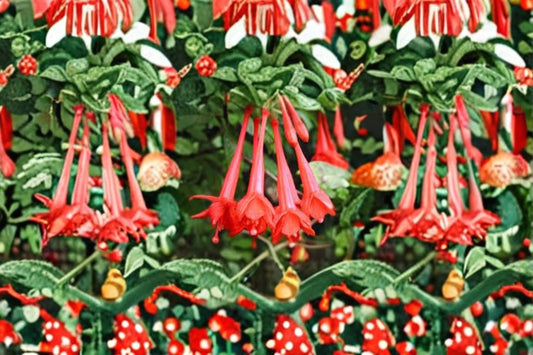 Fuchsia Gartenmeister 1 Plant – Fuchsia hybrida