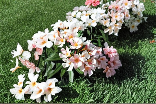 Dwarf Salmon Oleander Live Plant – 5–7" Tall – Nerium oleander