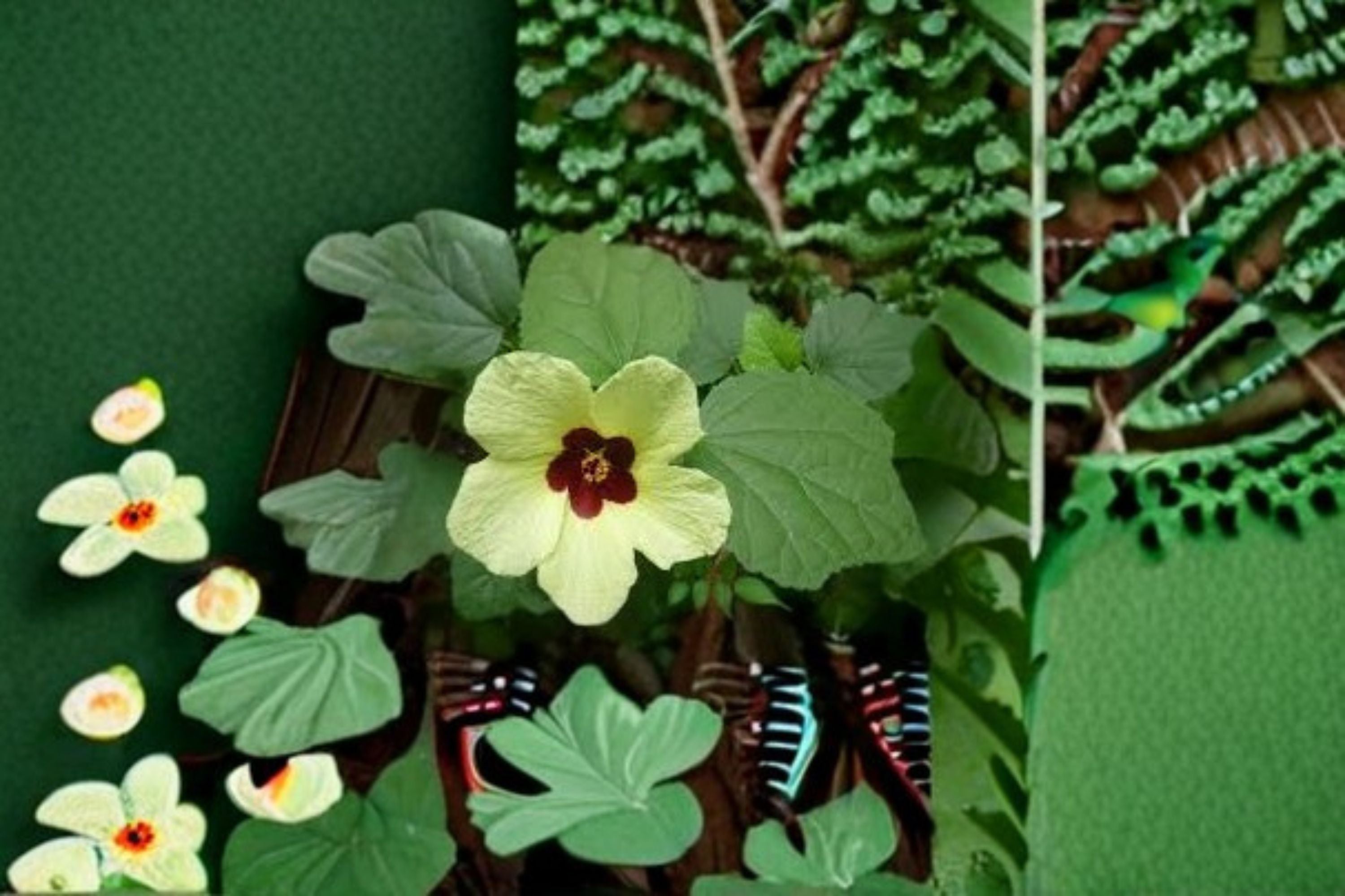 Yellow Hibiscus calyphyllus 100 Seeds – Lemon Rosemallow Hibiscus
