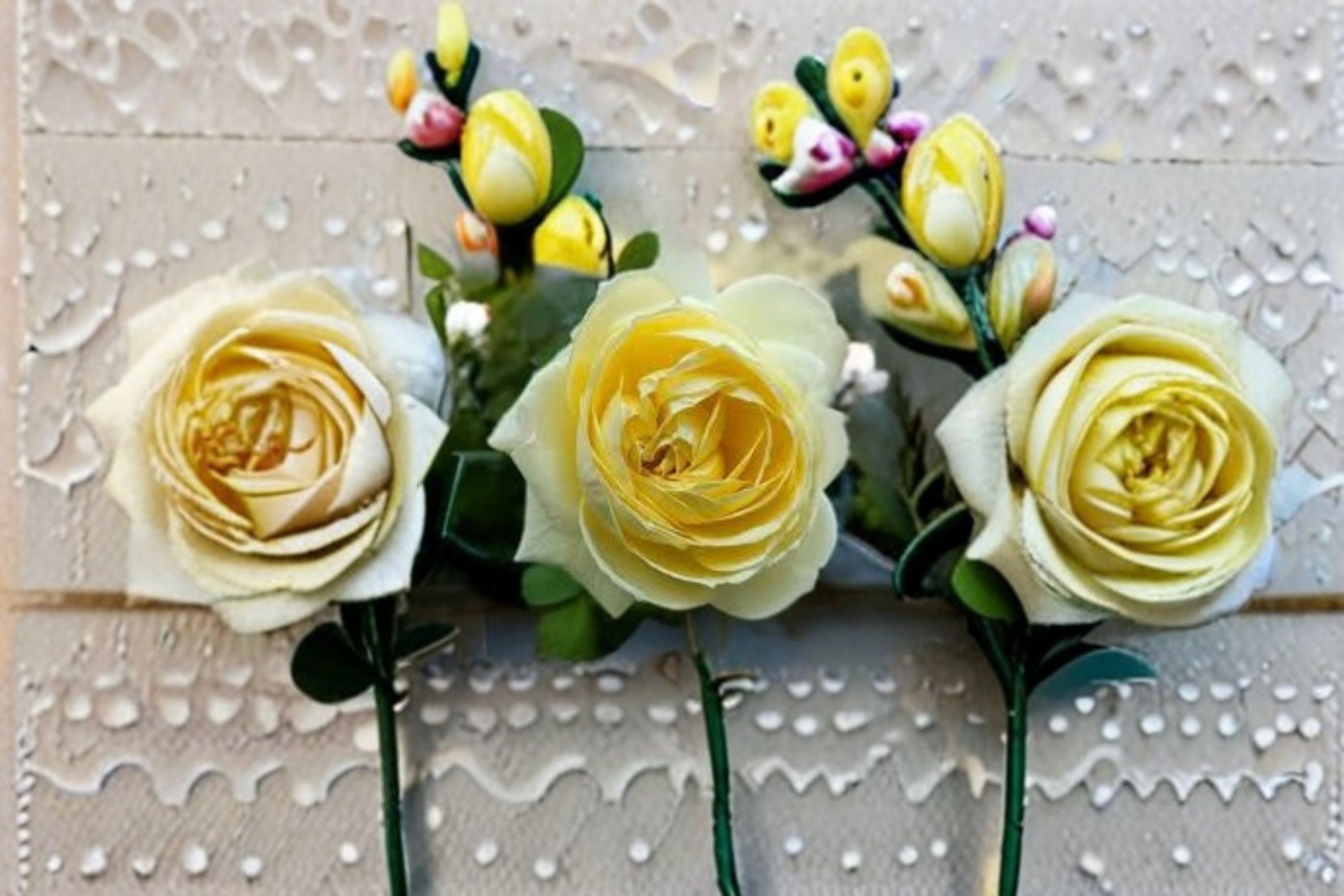 North Fragrance Rose Live Plant – Cream Yellow Fragrant Shrub Rose