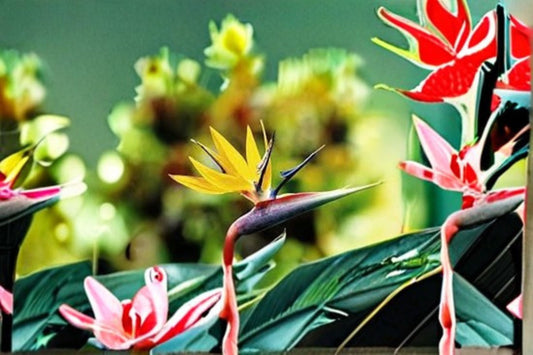 Mandela's Gold Bird of Paradise Live Starter Plant – Strelitzia reginae