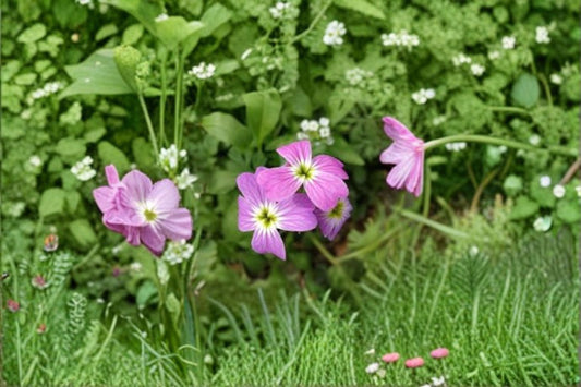 Virginia Stock Seeds Malcolmia maritima Mixed Color Flower Seeds Annual Garden Planting 100 Seeds