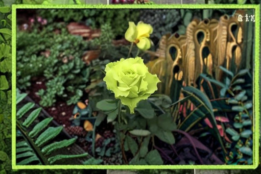 Green Mystery Rose 1 Plant – Rosa sp.