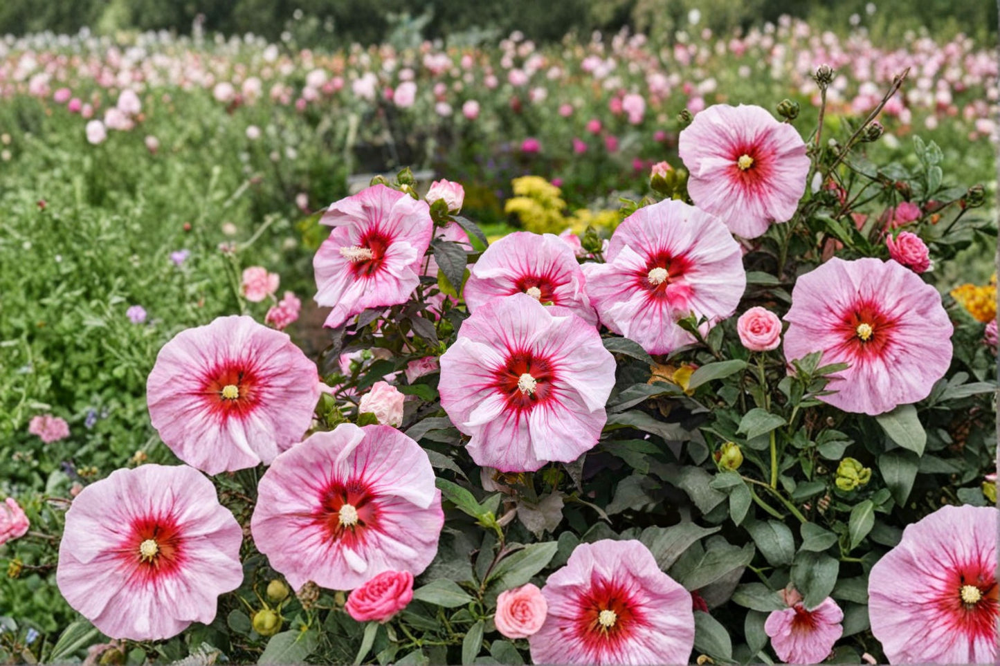 Summerific® Cherry Choco Latte Hardy Hibiscus Live Plant – 2.5" Pot – Hibiscus moscheutos 'Cherry Choco Latte'